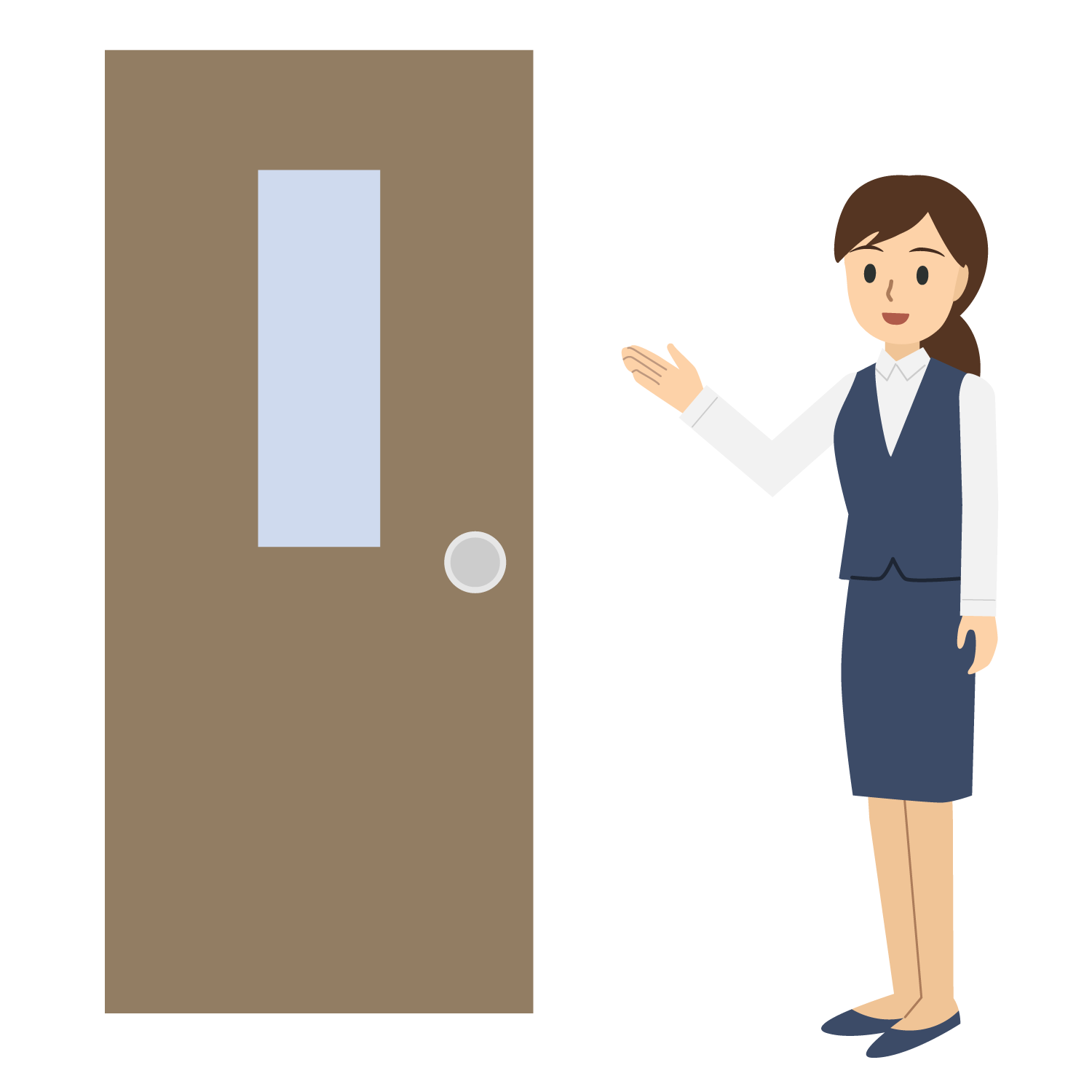 5.どうぞ入ってください