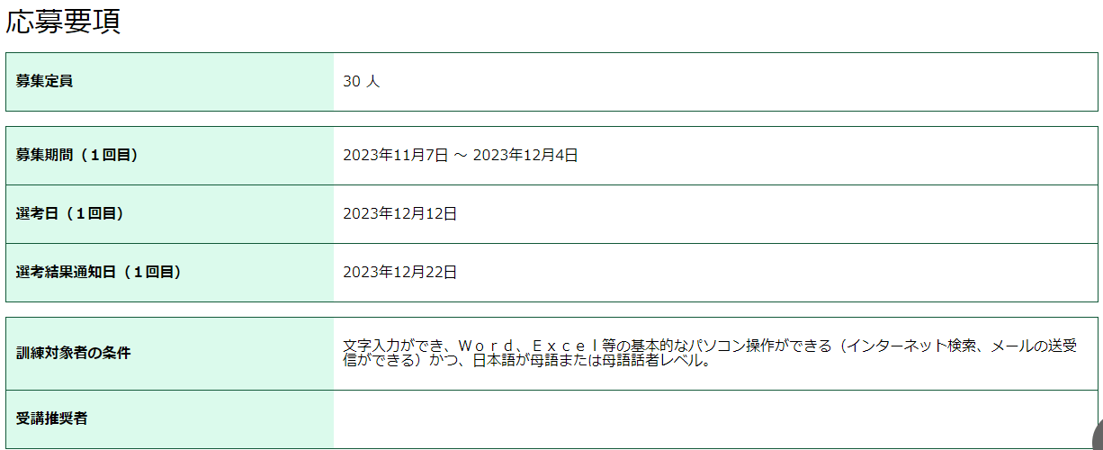 ハローワーク日本語教師養成講座②